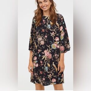 GP&J Baker for H&M Floral Bird Print Dress